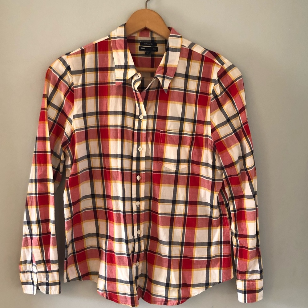 Gap plaid shirt